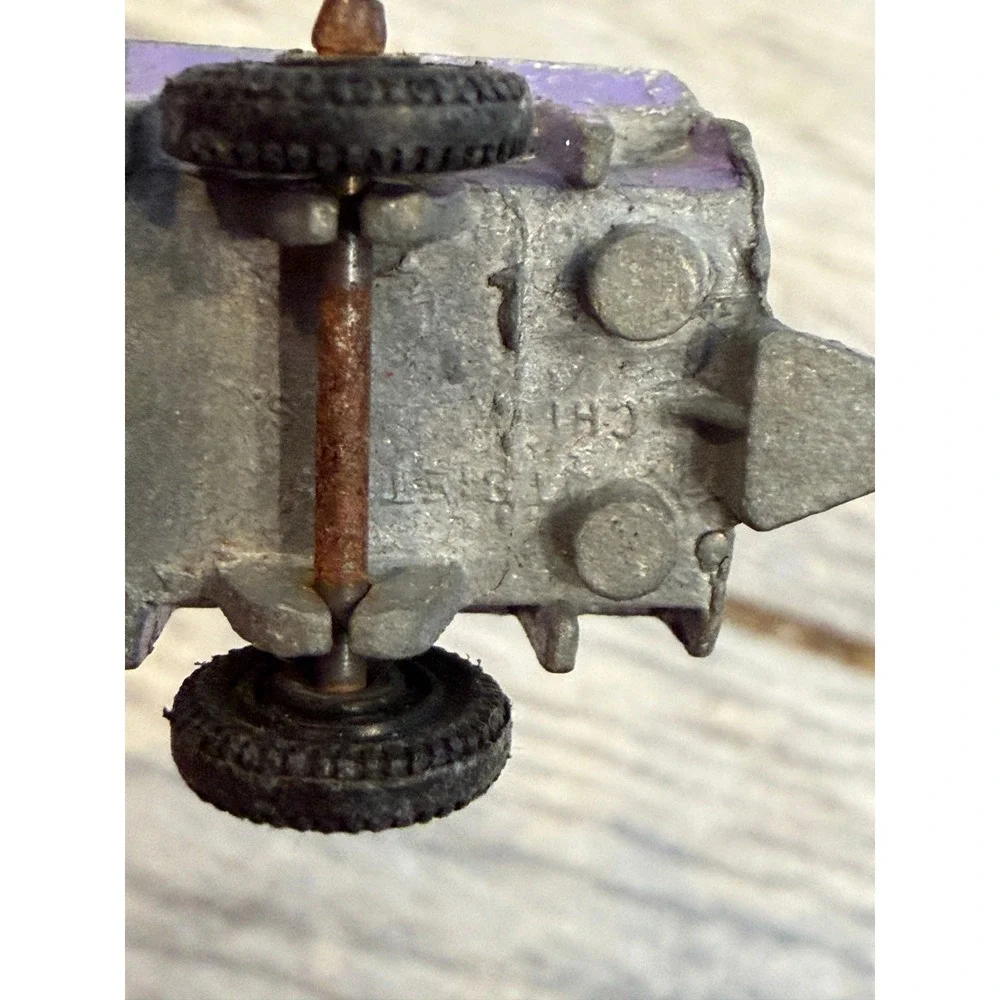 Tootsie‎ Toy Jeep Truck Purple No 64 Diecast Metal Chicago IL USA TootsieToy 60s